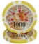 Picture of 12947 BENJAMIN FRANKLIN POKER CHIPS  14gr /1 000$ (roll of 25pcs)