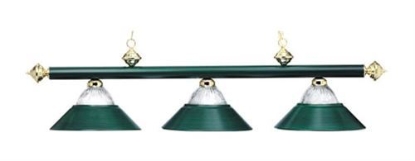 Picture of B48RIBHG-BILLIARD LIGHT-HUNTER GREEN