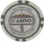 Casino poker chip, 1 dollar, 14 g