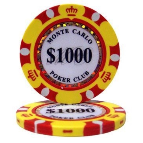 Monte Carlo $1000 poker chip 14gr