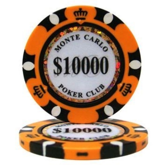 Monte Carlo $10000 poker chip 14gr