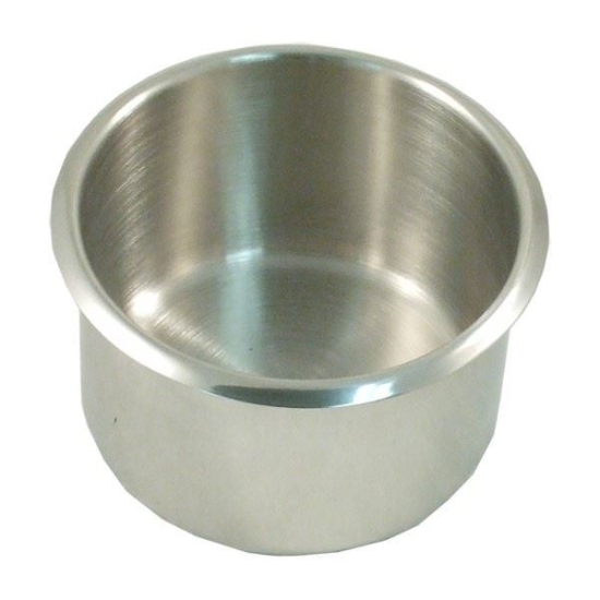 Stainless steel jumbo glass holder