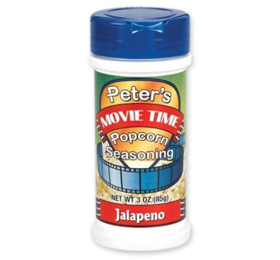 Jalapeno popcorn seasoning shaker bottle