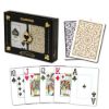 Copag Bridge duopack box with jumbo card faces black and gold