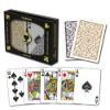Copag Bridge duopack box with card faces black and gold