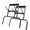 Black folding metal legs for Supreme poker table with dealer