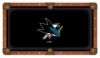 Image sur Tapis table de billard du LNH