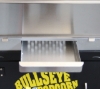 Used Oscar series 8oz popcorn machine - crumb tray detail