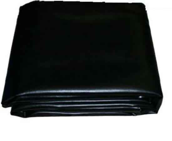 Picture of 50802- Faux Leather Fitted  billiard Table Cover 9' Black