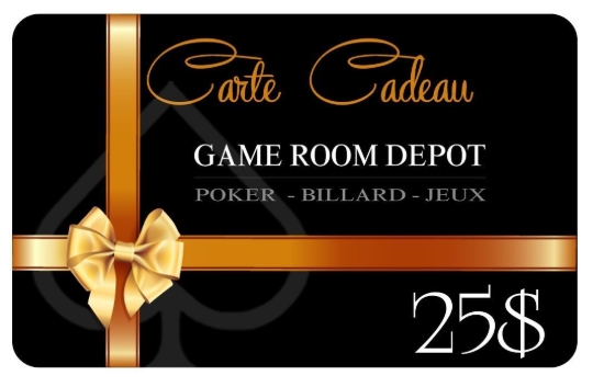 Image sur Carte Cadeau 25$