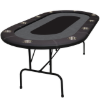 ProLegacy poker table with gray felt top