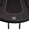 Close-up of ProLegacy poker table edge with cup holder