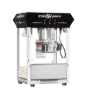 Used Snack Station 8oz black tabletop popcorn machine - front view