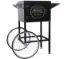 Black cart for 8oz Oscar series popcorn machine