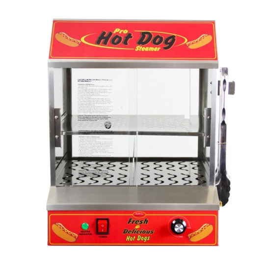Picture of 77300 BullsEye Hot Dog Steamer "Professional"