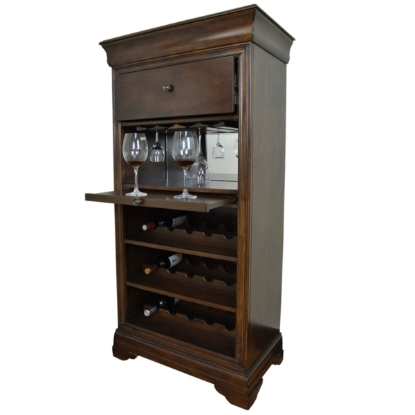 Picture of BRCB2  | BAR CABINET W/ WINE RACK