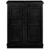 Picture of BRCB3 BLK | PORTABLE FOLDING BAR CABINET-BLACK