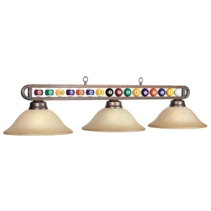 Image de BB-55 BZ | 55" BRONZE BILLIARD BALL 3 LT-FIXTURE