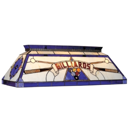 Picture of CF BILLIARD BLU | 44" TIFFANY BILLIARD LIGHT-BLUE