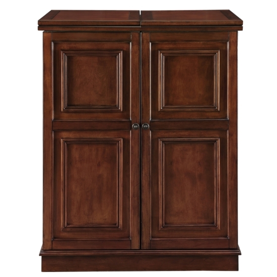 Picture of BRCB3 CN | PORTABLE FOLDING BAR CABINET-CHESTNUT