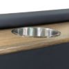 Stainless steel cup holder on Supreme dealer poker table
