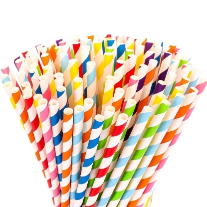 Picture of 72012 Paille de carton multi-couleurs / 100pcs