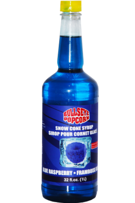 Picture of 73120 Sirop Snow cone 1L  - Framboise Bleue - Bullseye Popcorn