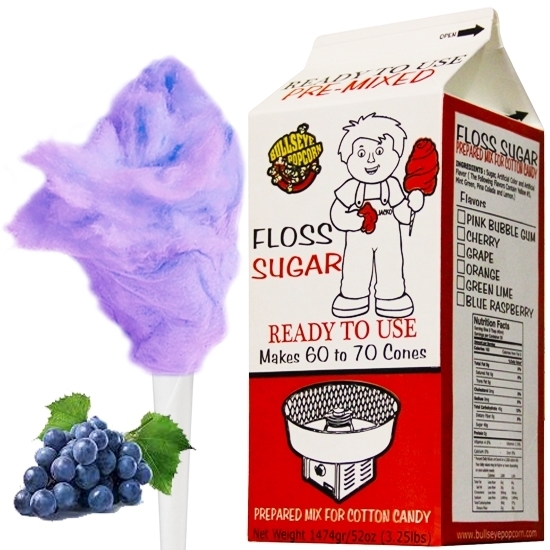 Image sur Sucre à barbe à papa Raisin 3.25lb