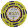 CASH CLUB $1000 poker chip 14gr