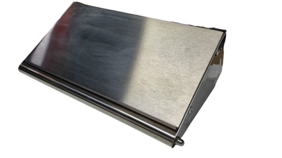 Silver tray for 4oz and 8oz Snack Station cart