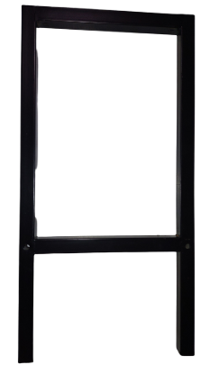Black long support for legs part F