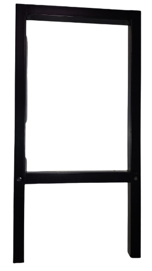 Black long support for legs part F