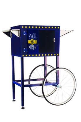 Blue cart for 16oz Snack Time series popcorn maker
