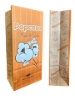 Pack of orange popcorn bags 1oz