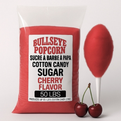 Picture of 72051 Cotton Candy Sugar – Red Cherry flavor – 50 lbs