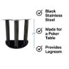 Picture of 10320 Black Stainless Steel Poker Table Base – 29'' Height