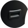 Close-up of handle on back of DENZO poker chair