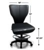 Professional dealer chair with dimensions